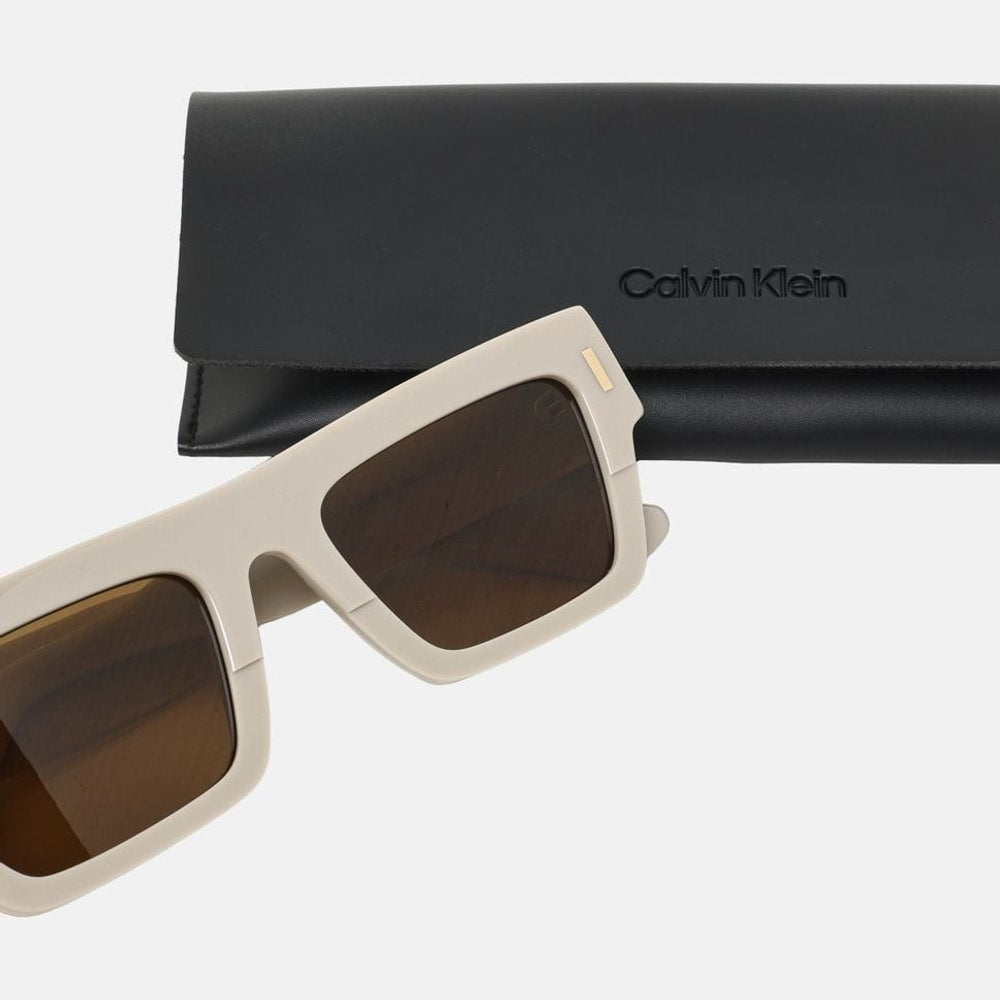 Calvin Klein Sunglasses Beige – glasses – photo 3 of 4