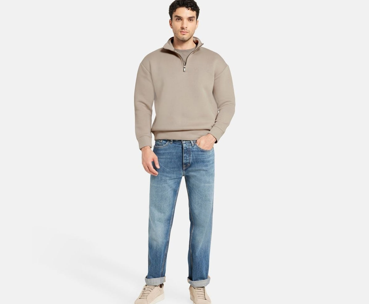 Calvin Klein Sweatshirt Soft Beige – hættetrøje – foto 5 af 5