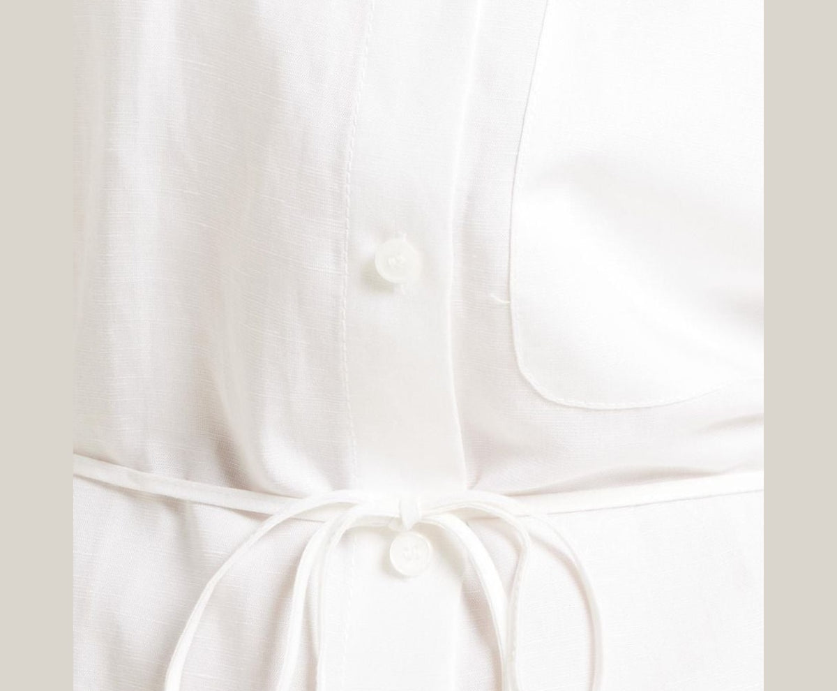 Calvin Klein Shirt dress White – chemise – photo 3 sur 5
