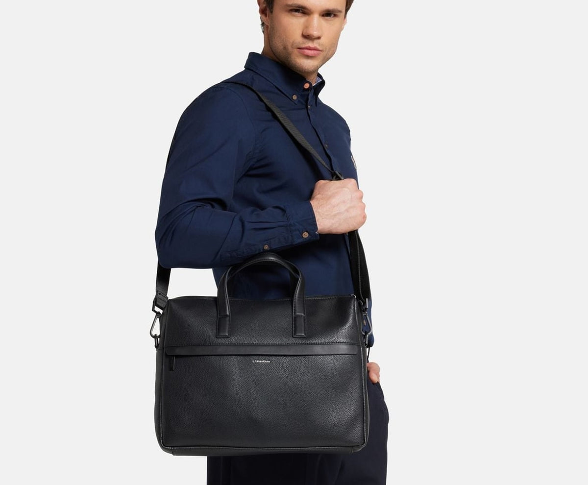 Calvin Klein Business bag Black – чанта – снимка 5 от 5