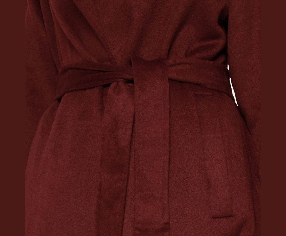 Calvin Klein Wool-blend coat Red – takki – kuva 3/6