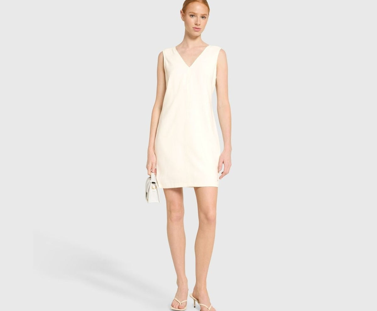 Calvin Klein Mini dress Natural – oblečení – fotka 5 z 5