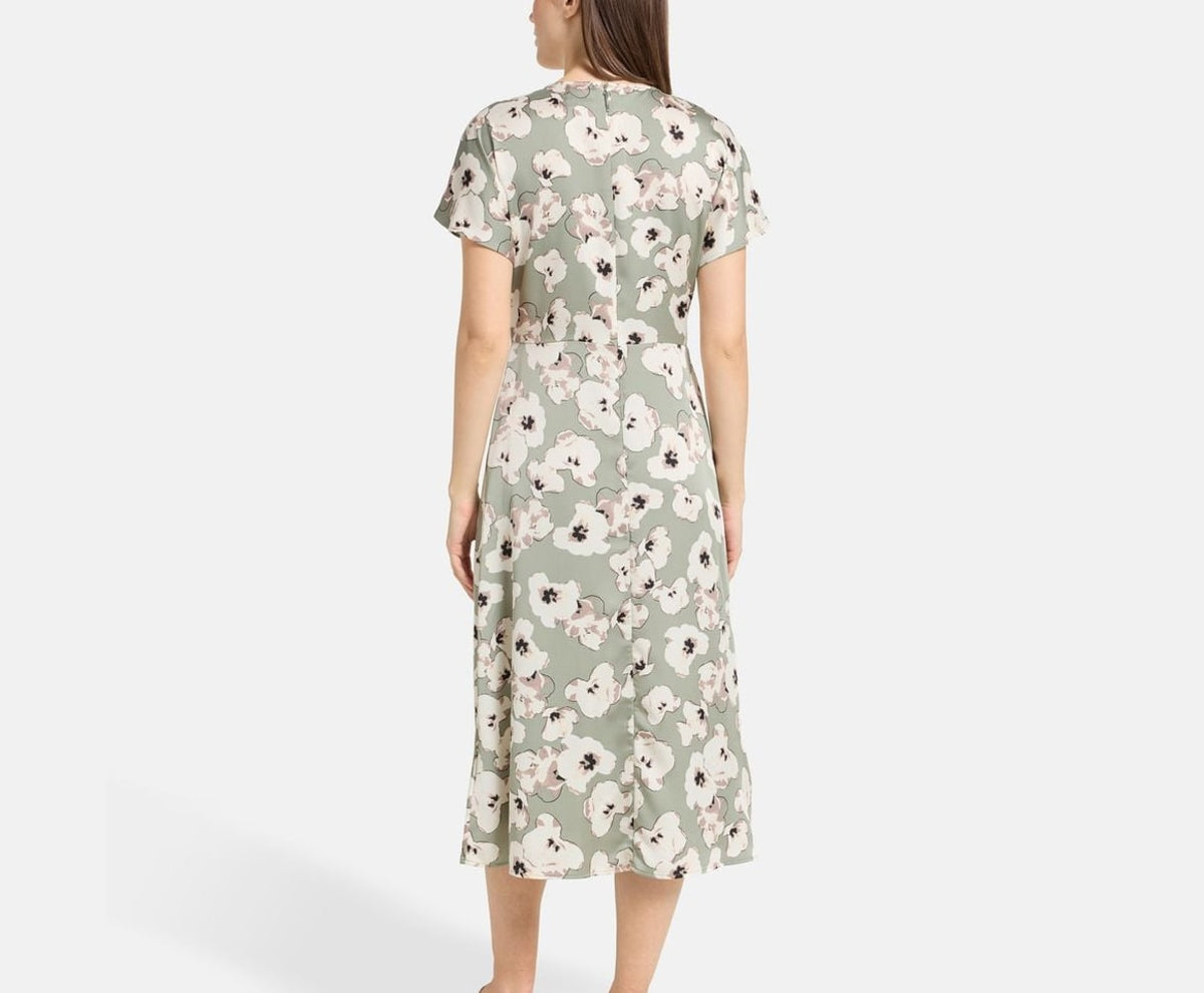 Calvin Klein Midi dress Matte Lime – oblečení – fotka 4 z 5