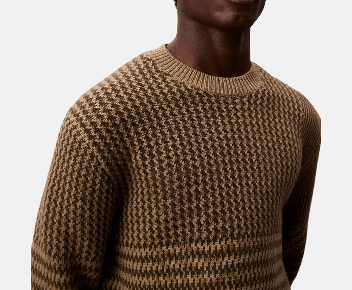 Calvin Klein Wool-blend pullover Beige – ruházat – fotó 3/5