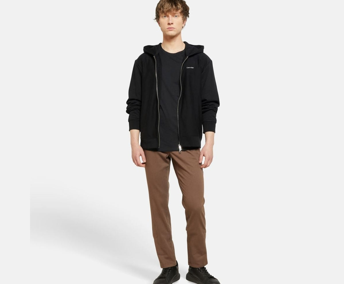 Calvin Klein Hooded sweat jacket Black – jakna – fotografija 5 od 5