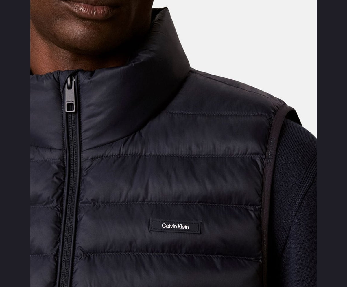 Calvin Klein Quilted gilet Dark Blue – takki – kuva 3/5