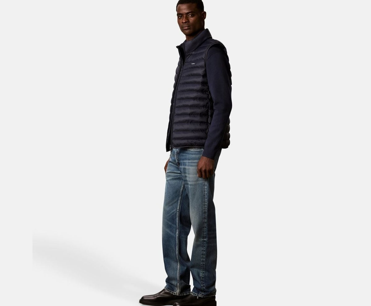 Calvin Klein Quilted gilet Dark Blue – takki – kuva 5/5