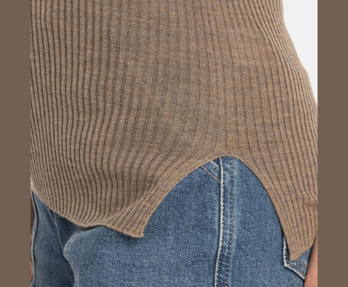 Calvin Klein Blouse Taupe – сорочка – фото 3 з 5
