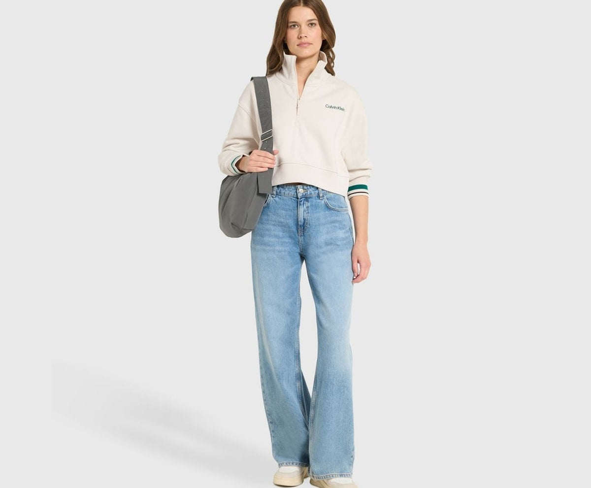 Calvin Klein Sweatshirt Off-white – hoodie – foto 5 van 5