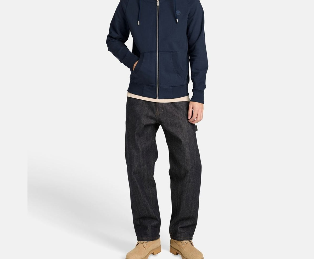 Timberland Hooded sweat jacket Midnight Blue – mikina – fotka 5 z 5