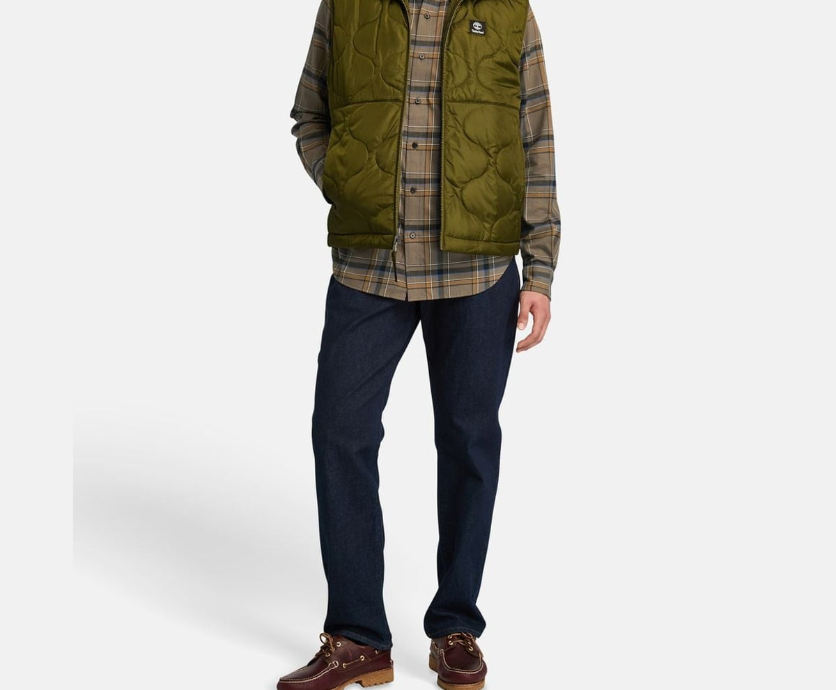 Timberland Reversible gilet Newton Khaki – îmbrăcăminte – fotografia 5 din 5