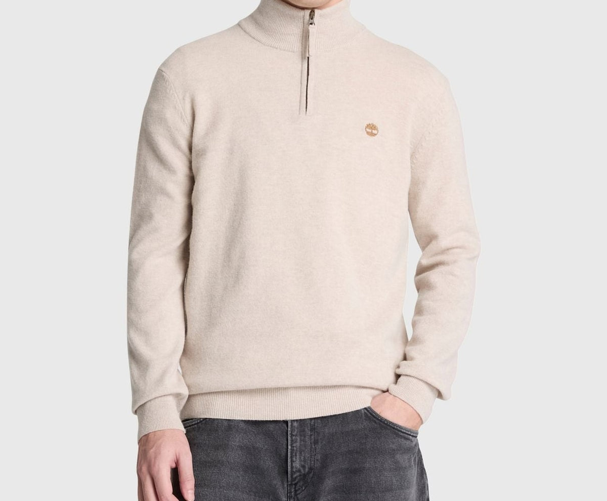 Timberland Wool-blend troyer Beige – облекло – снимка 2 от 5