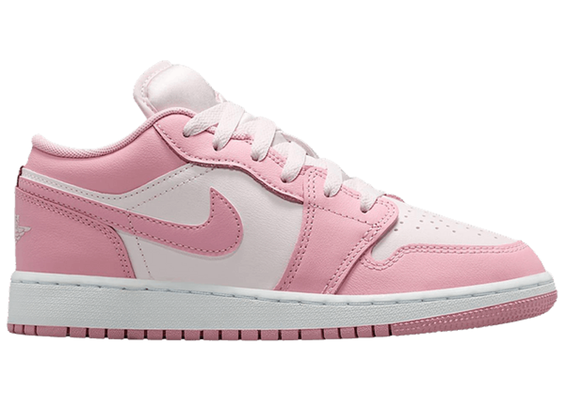 Jordan 1 Low Medium Soft Pink White (GS)