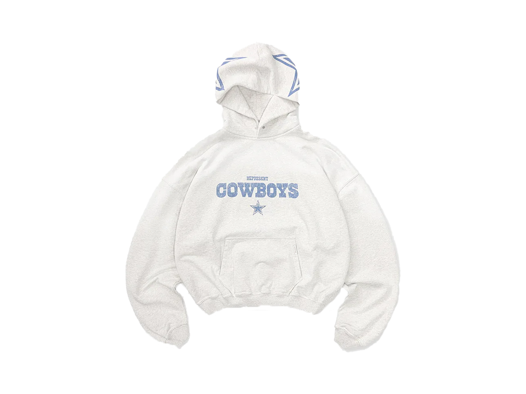 Dallas Cowboys x Represent Hoodie Cream Marl