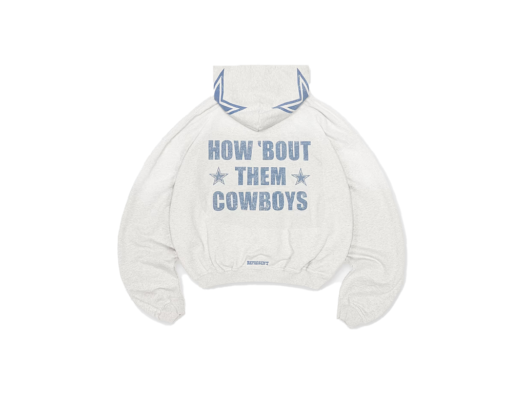 Dallas Cowboys x Represent Hoodie Cream Marl