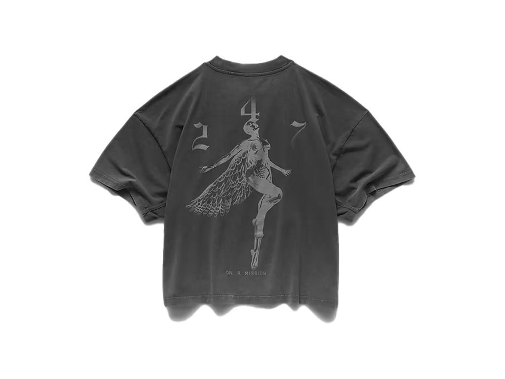 Represent 247 Fallen Angel T-Shirt Vintage Black