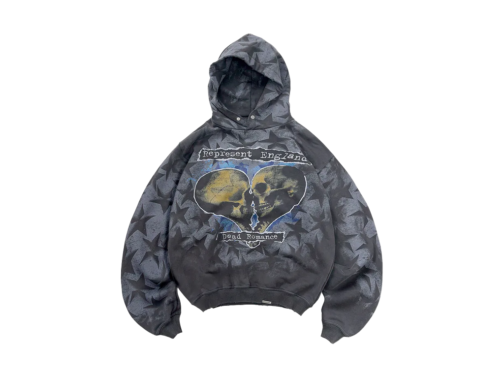 Represent Romance Hoodie Vintage Black-Represent-pikastore.cz