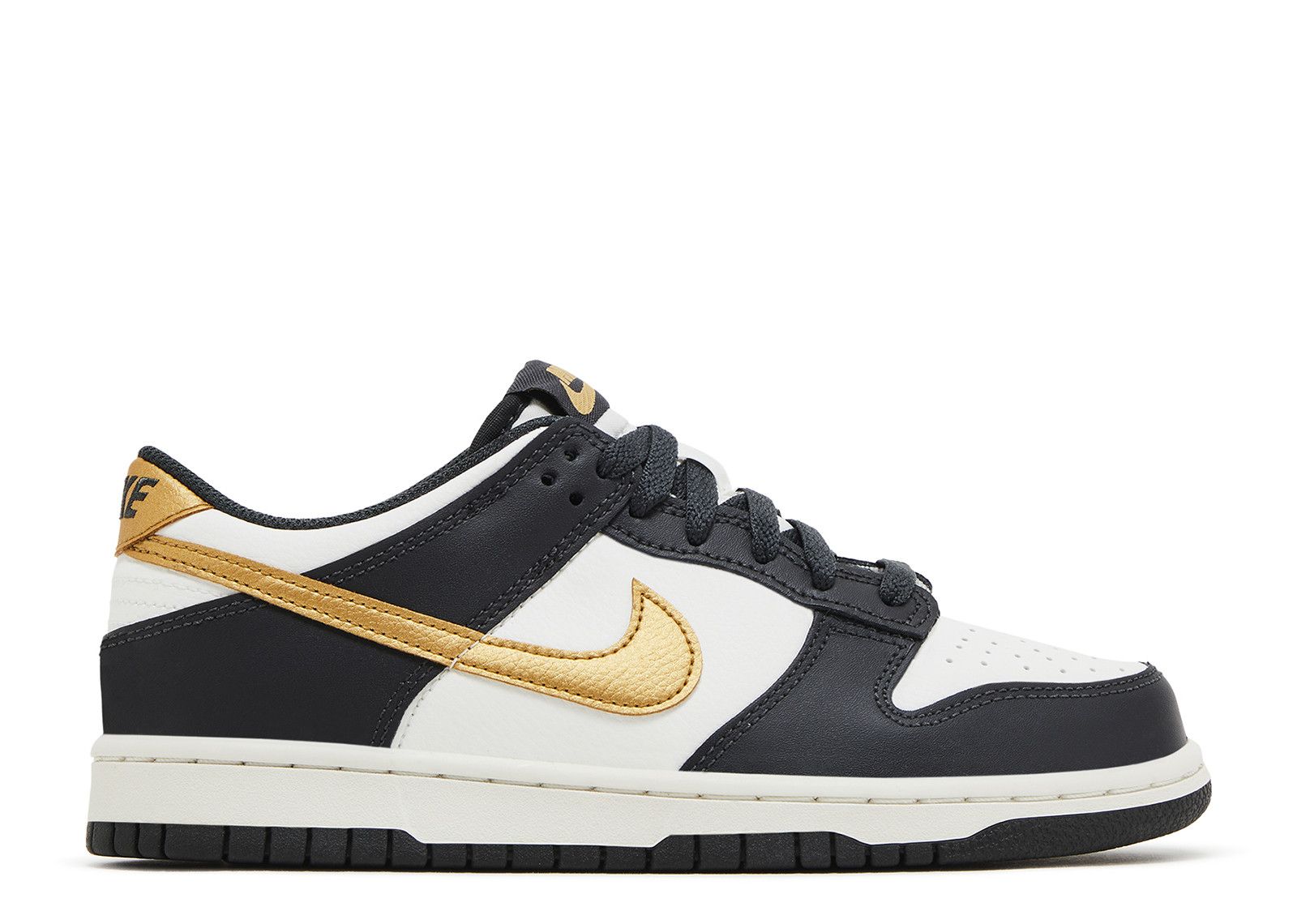 Dunk Low GS Anthracite Metallic Gold-Nike-pikastore.cz