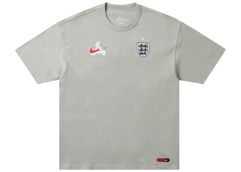 Palace x Nike England T-Shirt Pewter Grey-Palace-pikastore.cz