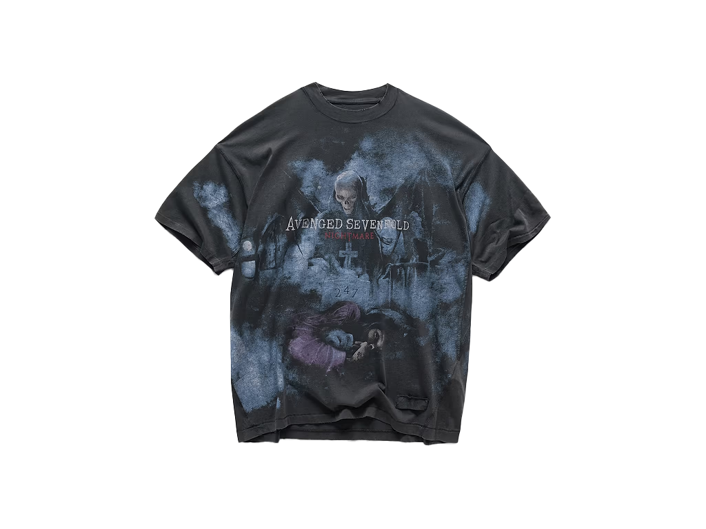 Represent 247 x Avenged Sevenfold Nightmare T-Shirt Aged Black