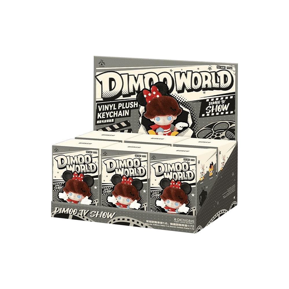 Pop Mart DIMOO WORLD × DISNEY Series Vinyl Plush Keychain Blind Box