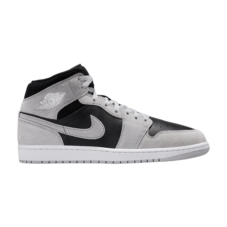 Air Jordan 1 Mid Light Smoke Grey – zapatos, blanco