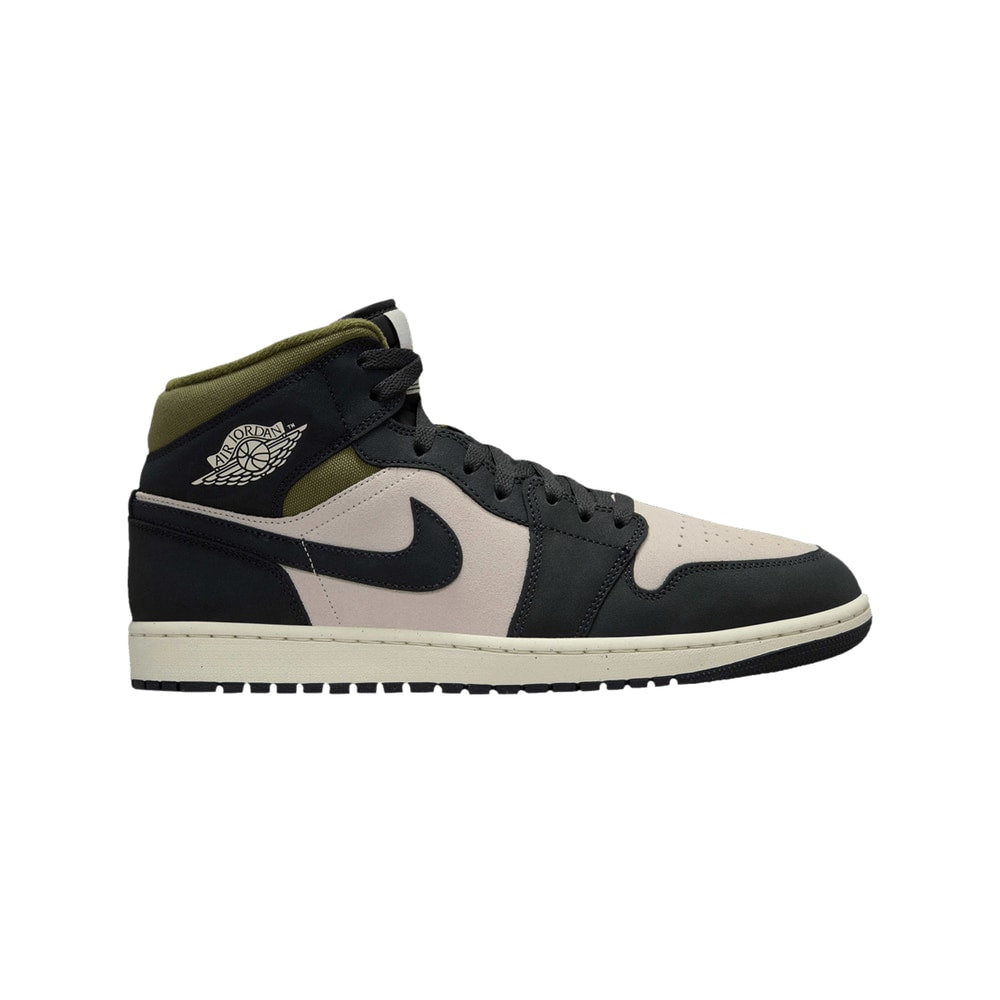 Air Jordan 1 Mid Off Noir Medium Olive