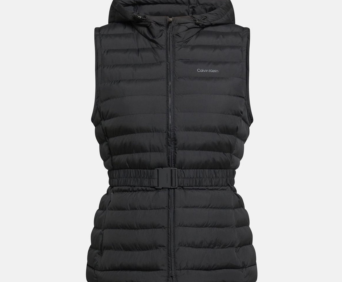 Calvin Klein Quilted gilet Black – abbigliamento, nero