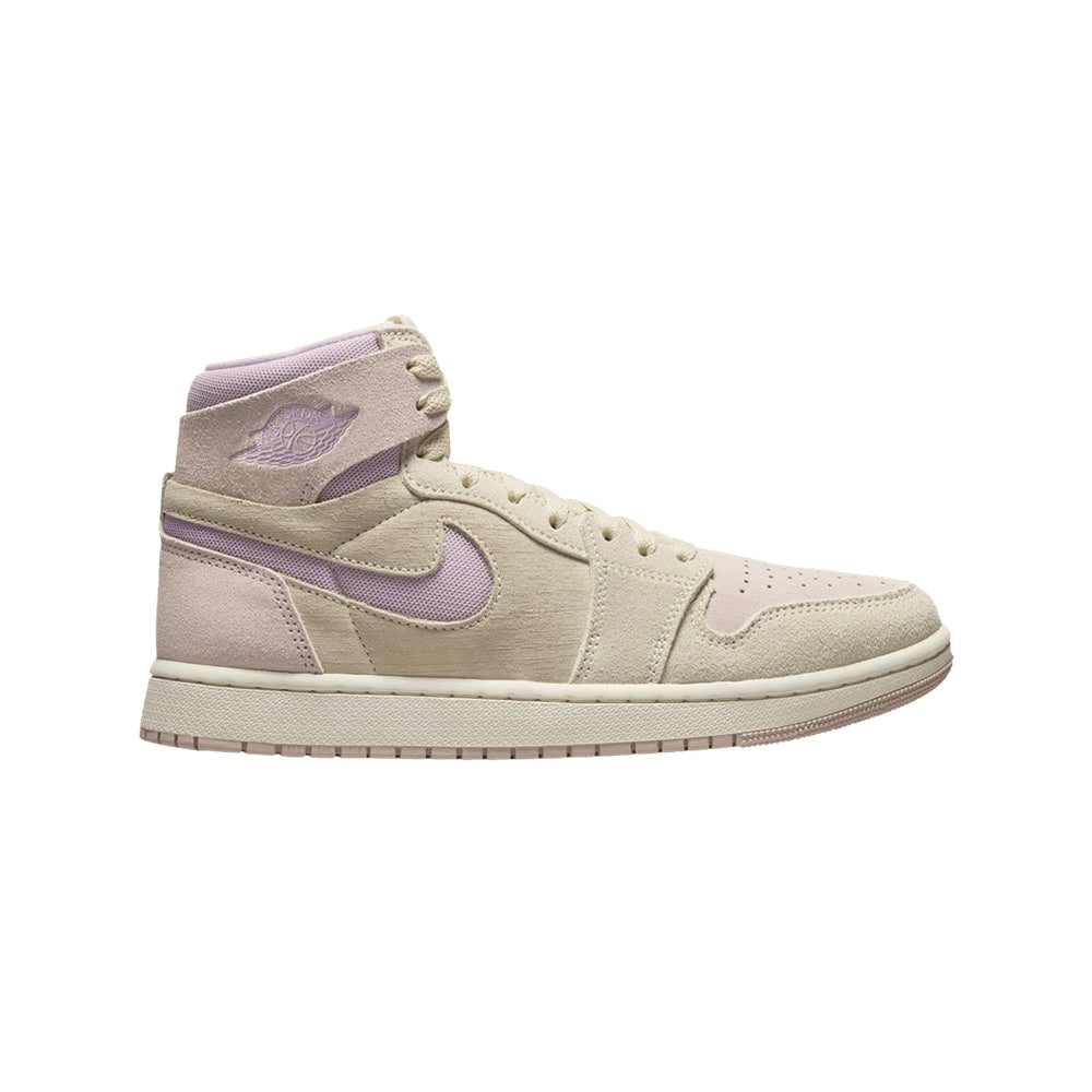 Air Jordan 1 High Zoom Comfort 2 Muslin Plum Chalk – adidași, bej