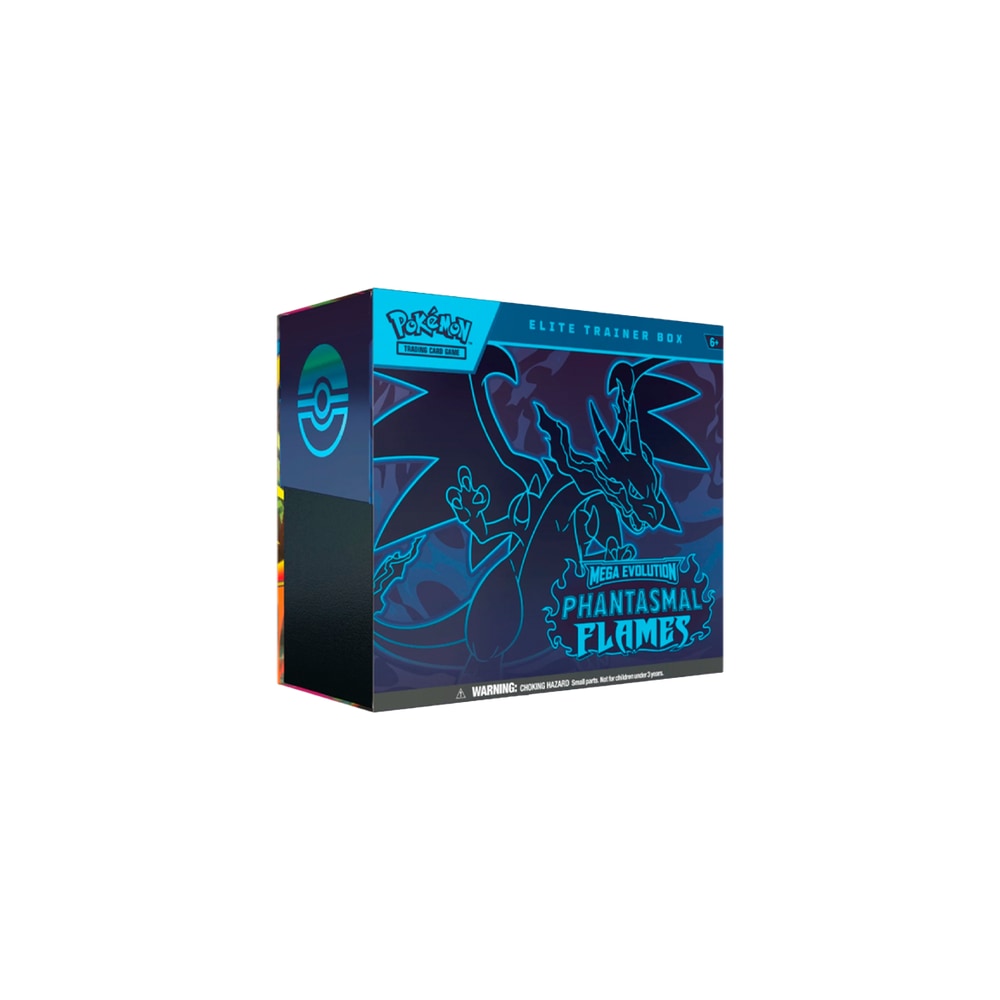 Pokemon 2025 Mega Evolution Phantasmal Flames Elite Trainer Box