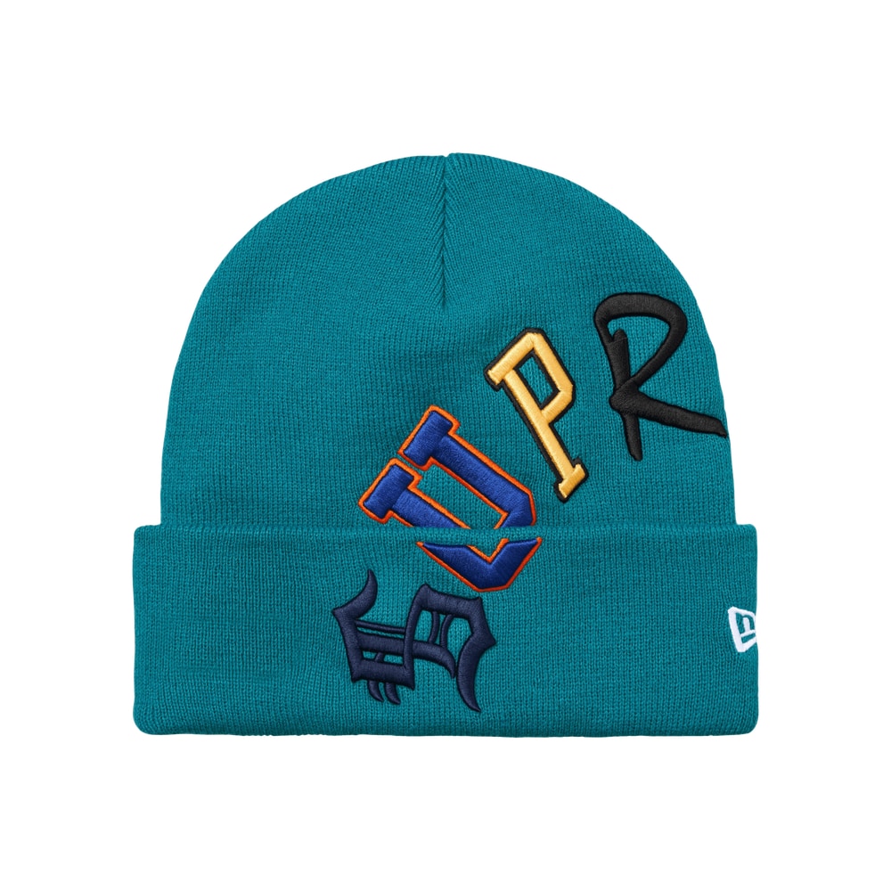 Supreme New Era Arc Beanie Teal