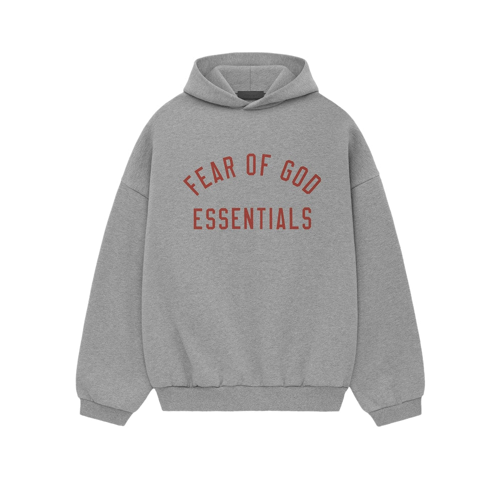 Fear of God Essentials Fleece Hoodie Dark Heather – huppari, harmaa