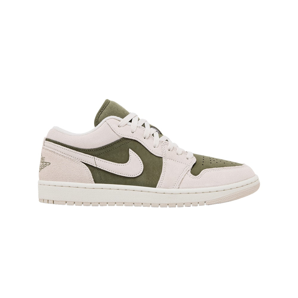 Air Jordan 1 Low Medium Olive – cipele, bijela