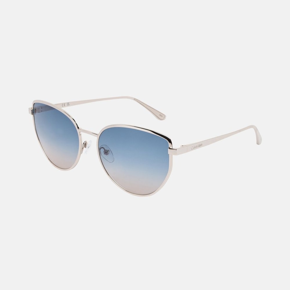 Calvin Klein Sunglasses Silver – akcesoria, srebrny