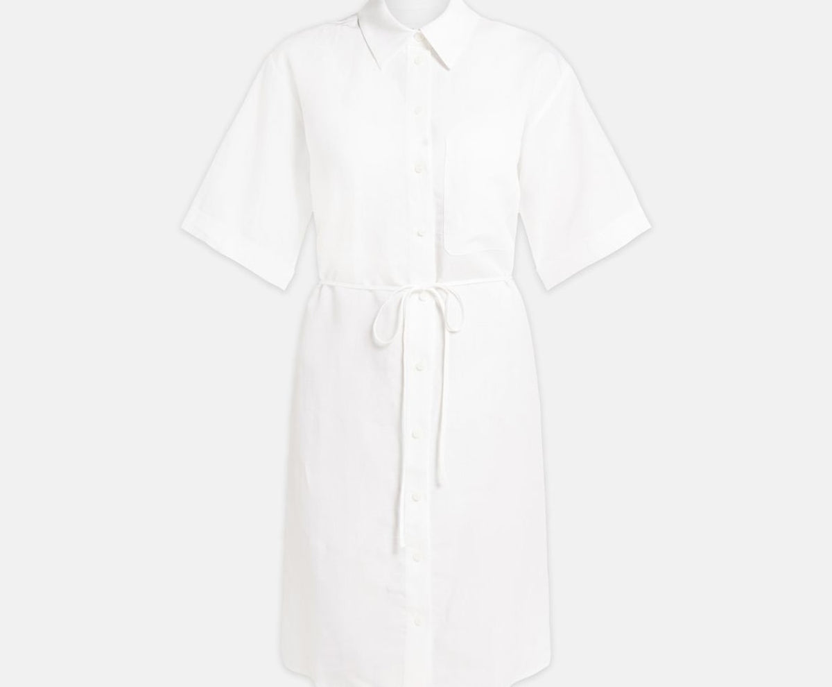 Calvin Klein Shirt dress White – odzież, biały
