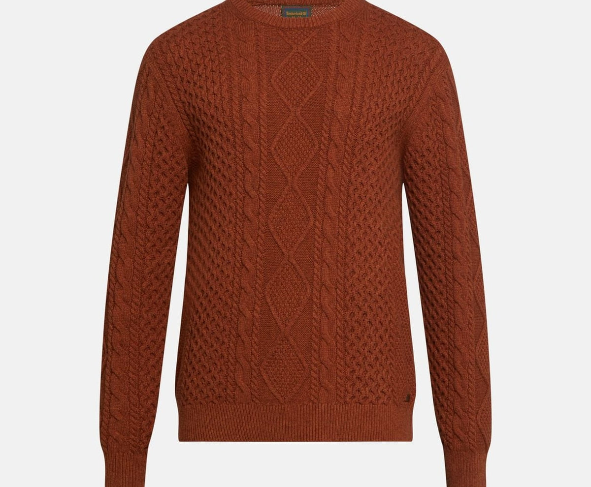 Timberland Knitted jumper Phillips Brook Cherry Red – ruházat
