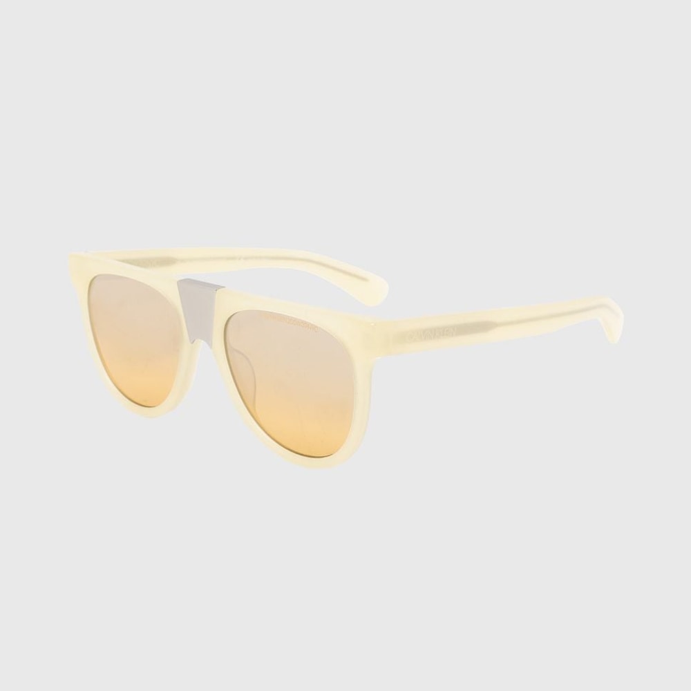 Calvin Klein Sunglasses Light Yellow – akcesoria