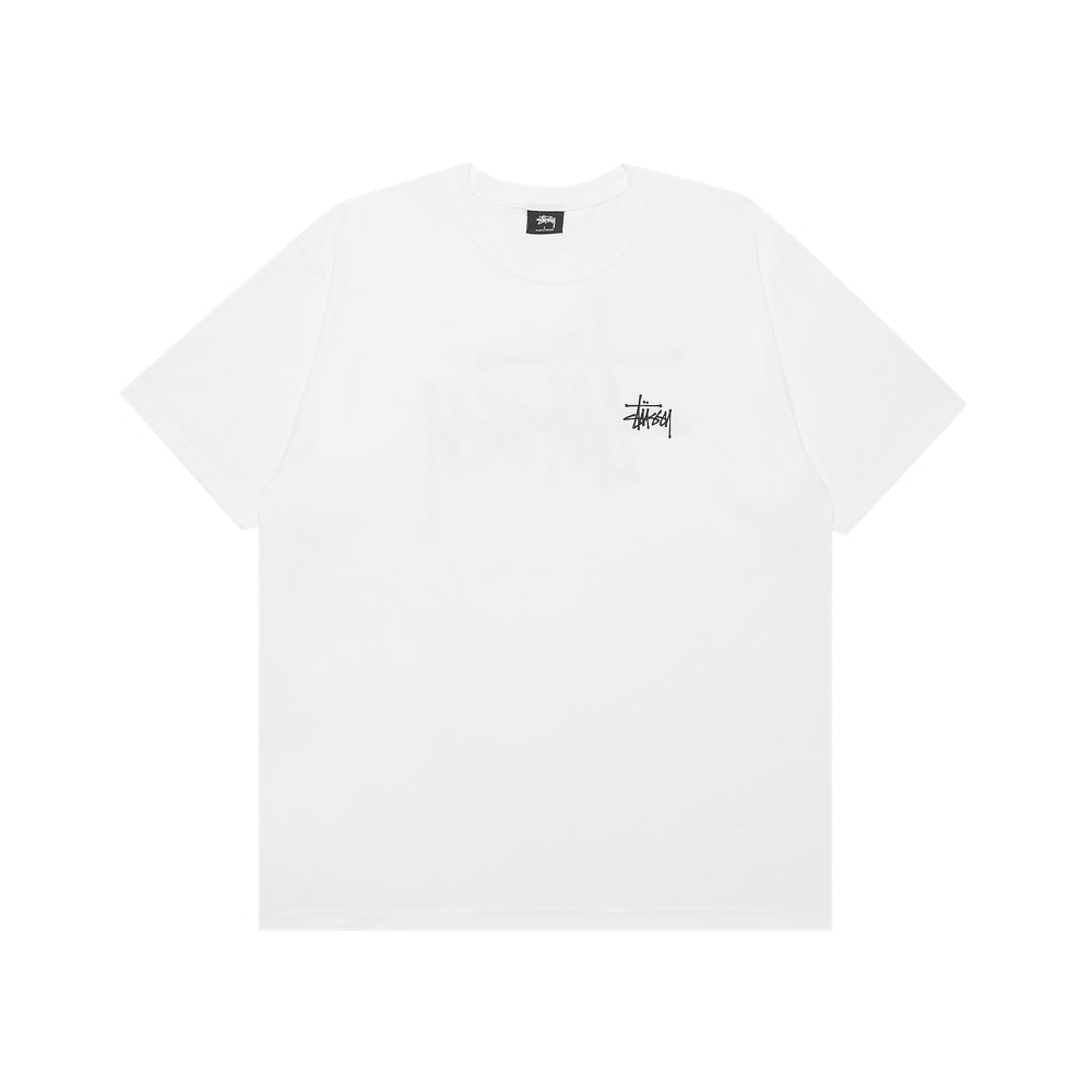 Stussy Basic Logo Tee White