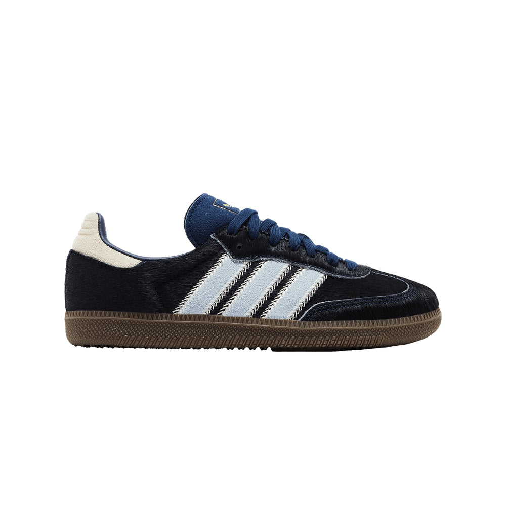 adidas Wmns Samba OG Pony Hair Pack - Night Indigo Clear Sky – tenisky, hnědá