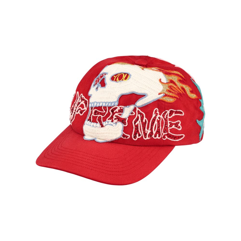 Supreme Wfst 6-Panel Red – čepice