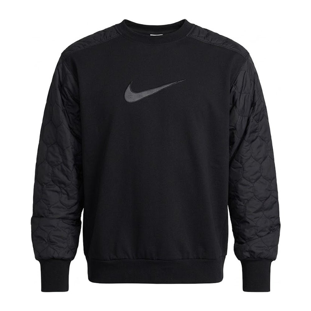 Nike Standard Issue Men's Basketball Crew-Neck Sweatshirt Black – dukserica