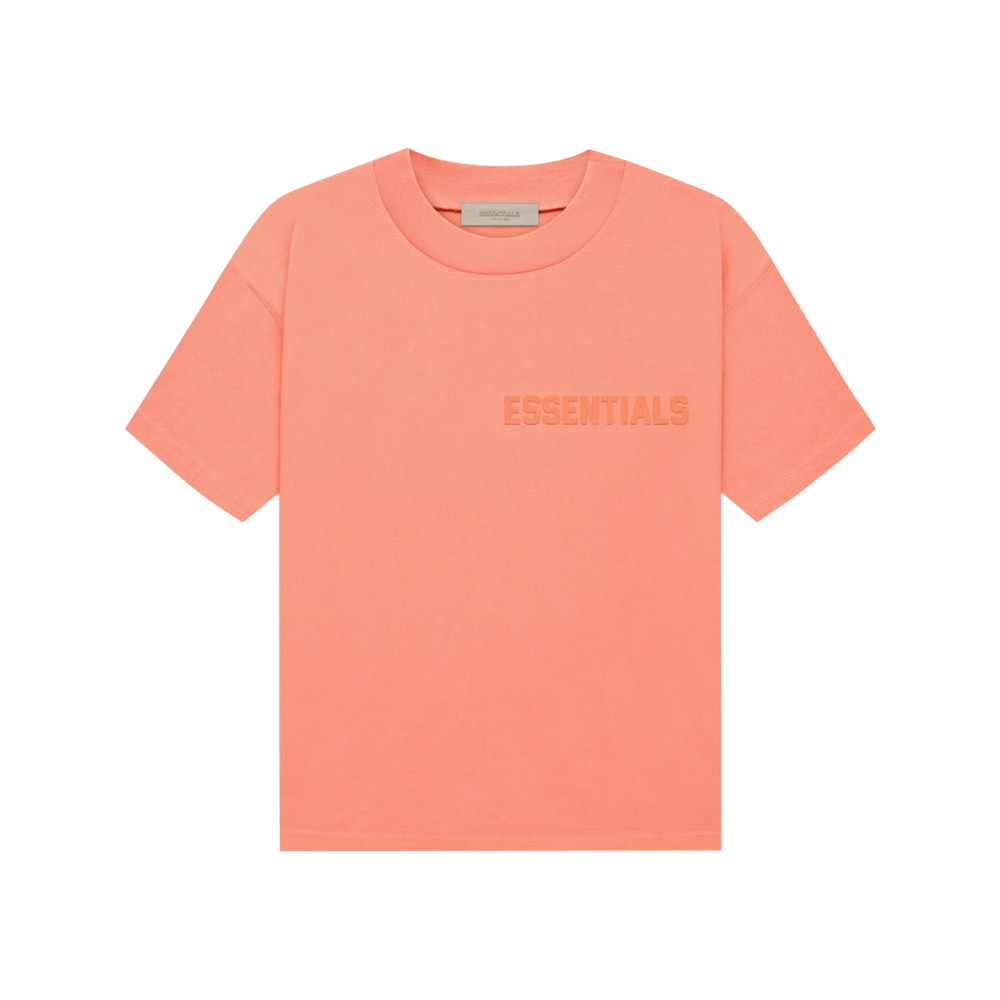 Fear of God Essentials Short-Sleeve Tee Coral