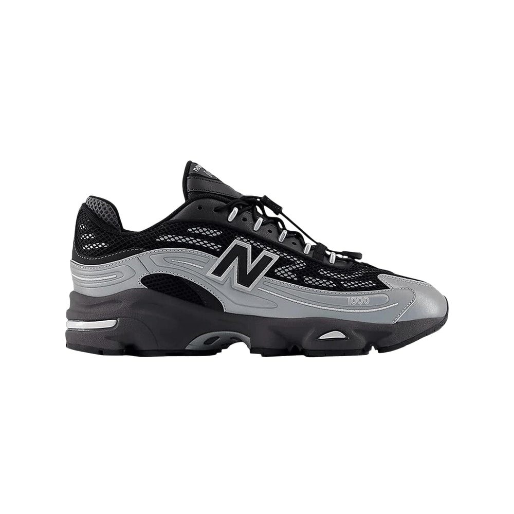 New Balance 1000 Silver Metallic Black – chaussures, argent