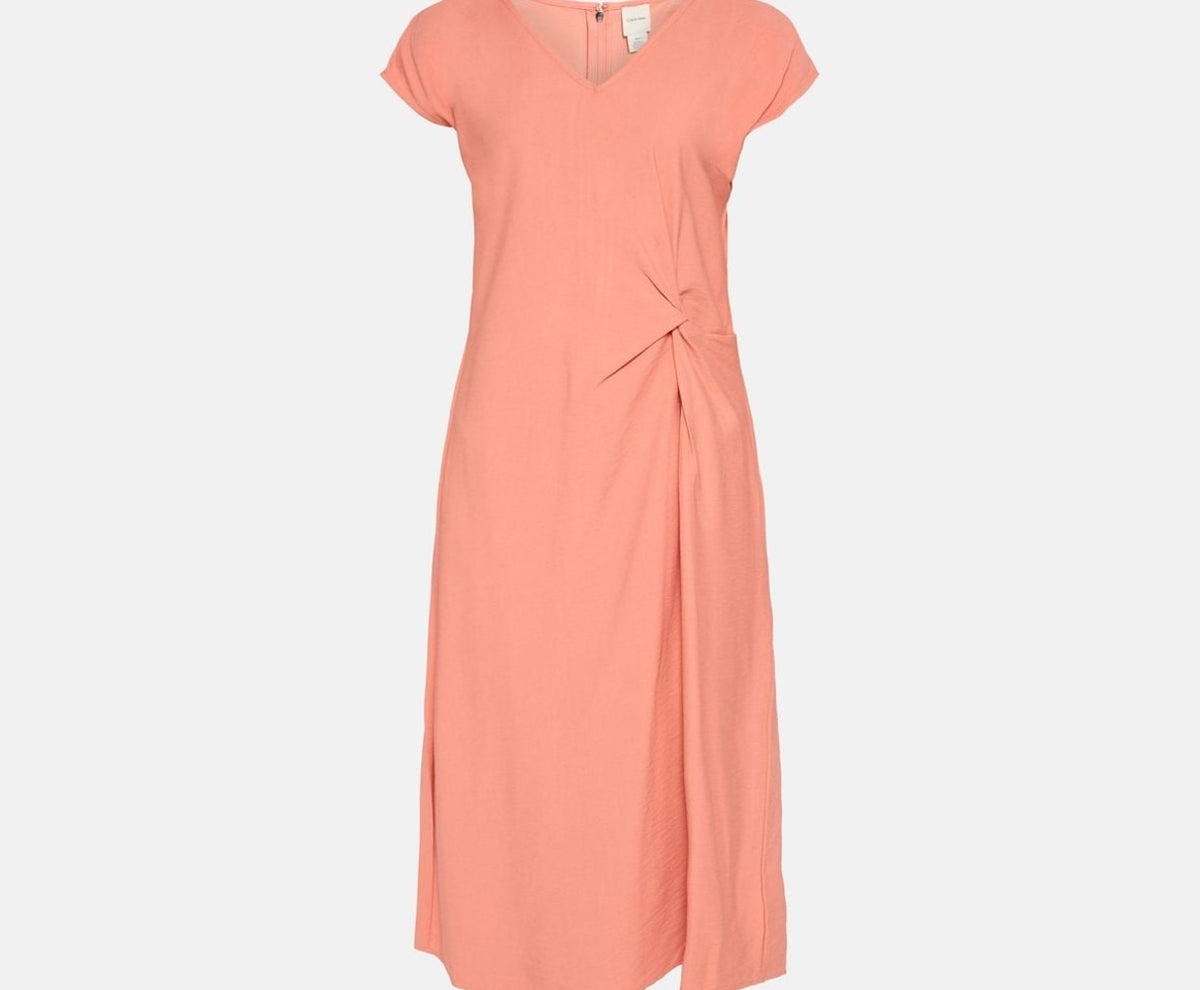 Calvin Klein Midi dress Orange – tøj, orange