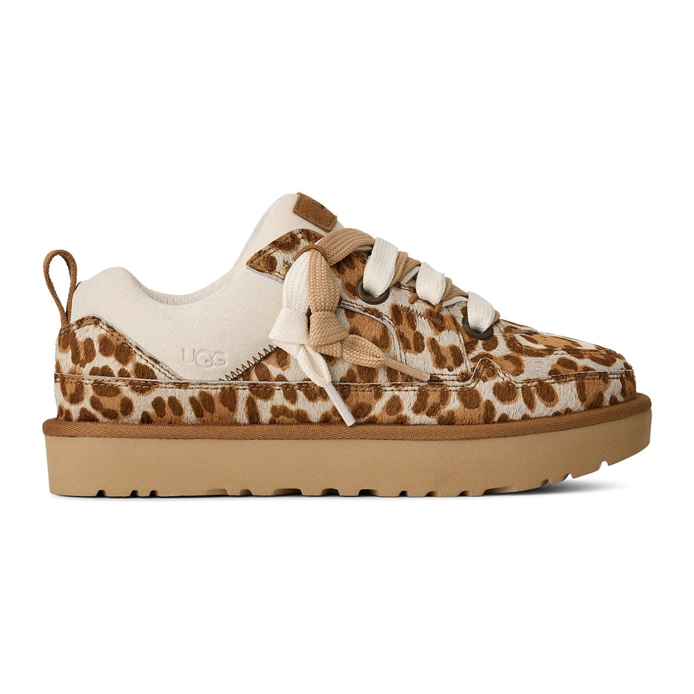 UGG Lowmel Lo Plains Felicity Leopard Jasmine (Women's) – tenisky, oranžová
