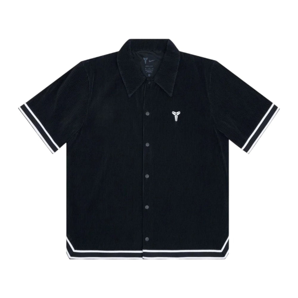 Nike What The Kobe Pleated S/S Top Black – černá