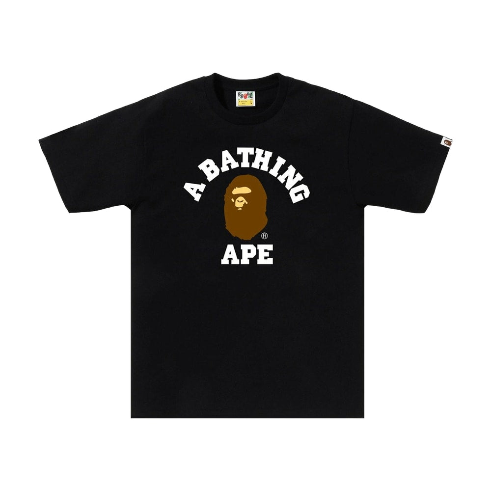 BAPE College Tee Black