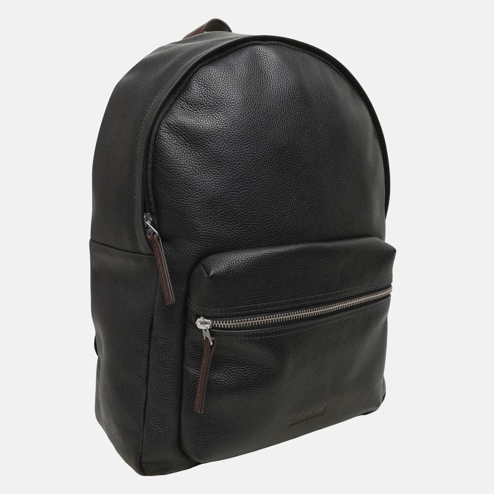 Timberland Leather backpack Tuckerman Black – ryggsäck, svart