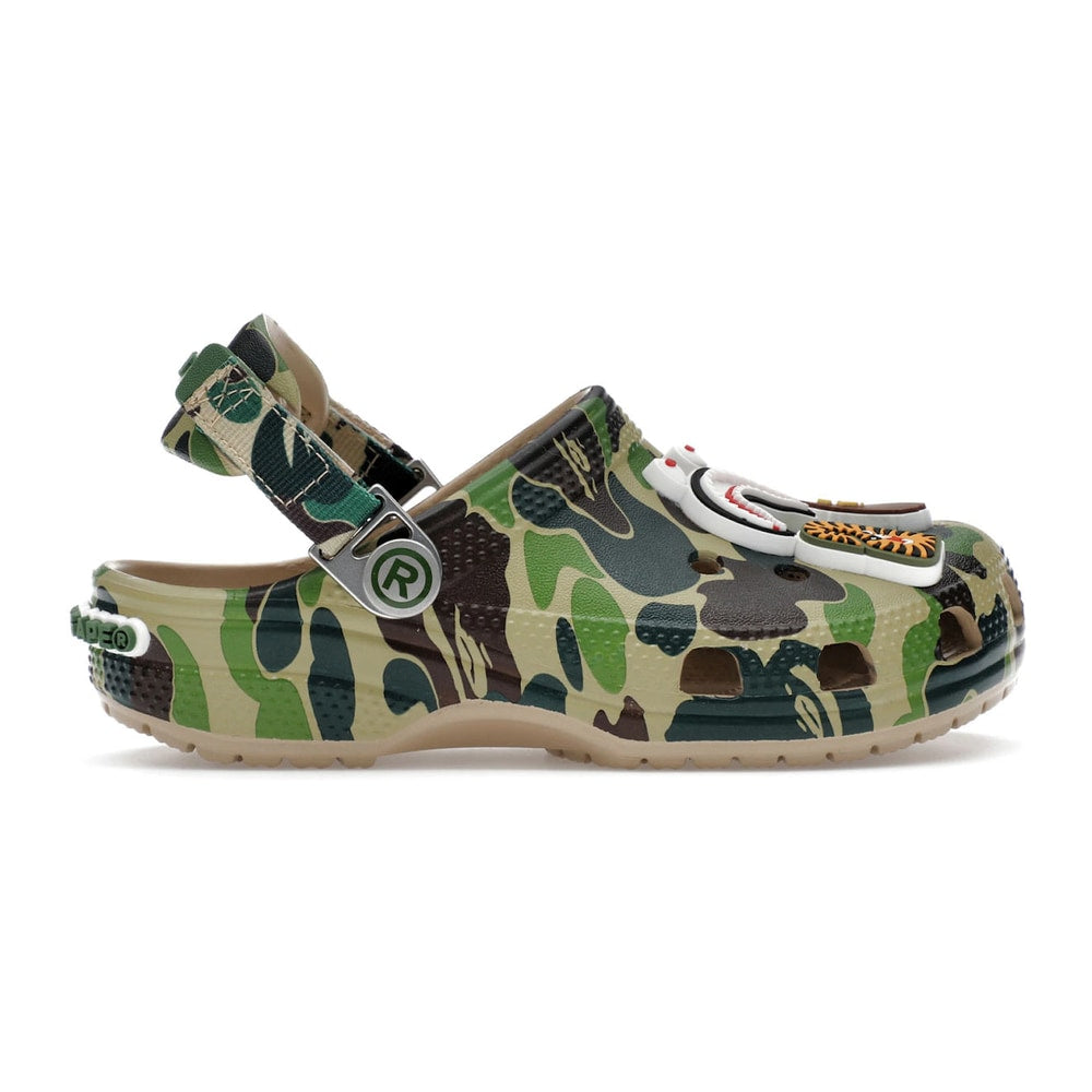 Crocs Classic Clog A Bathing Ape ABC Camo Green (Kids)