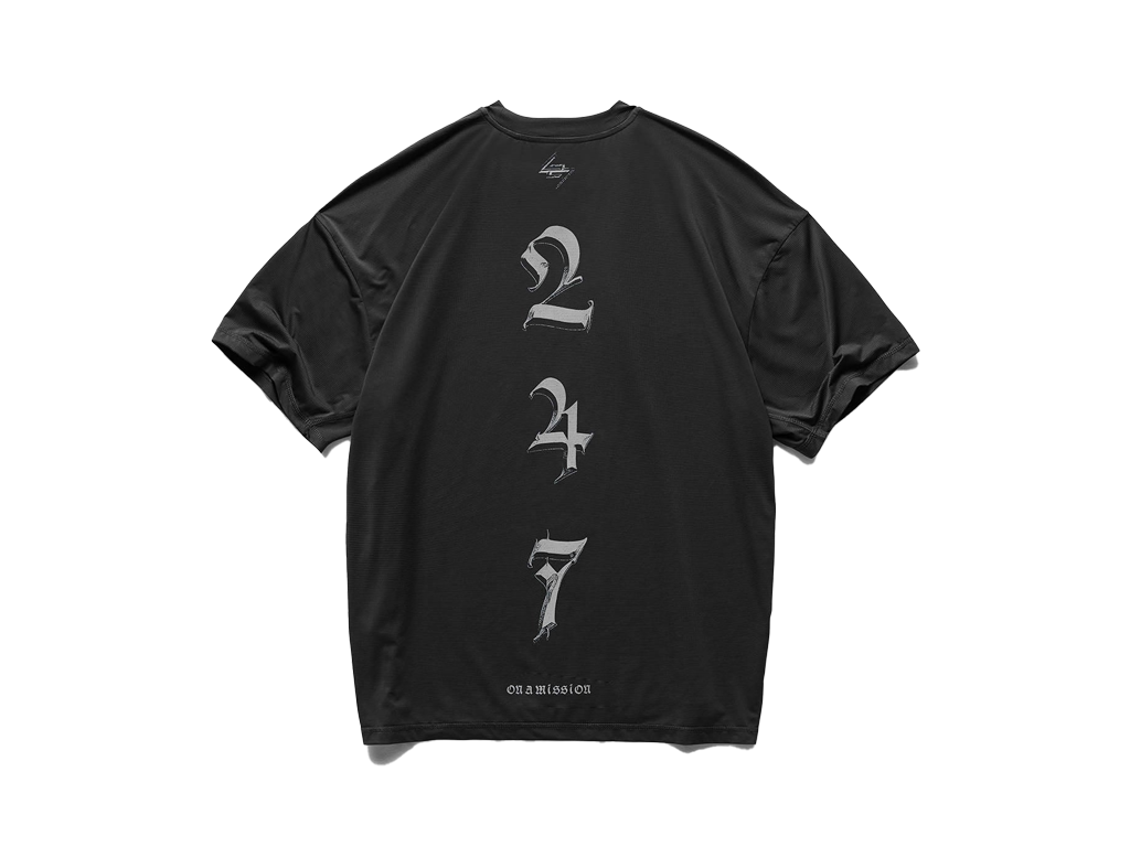 Represent 247 Noble T-Shirt Jet Black
